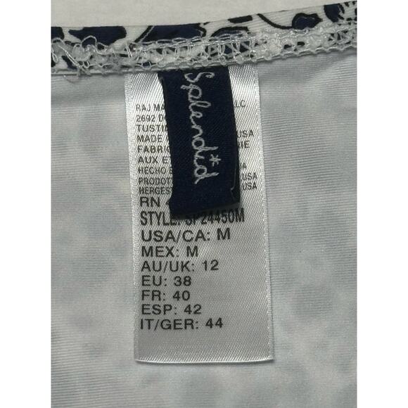 Splendid Women's Swimming Bikini Bottoms Medium Navy‎ - Picture 4 of 5